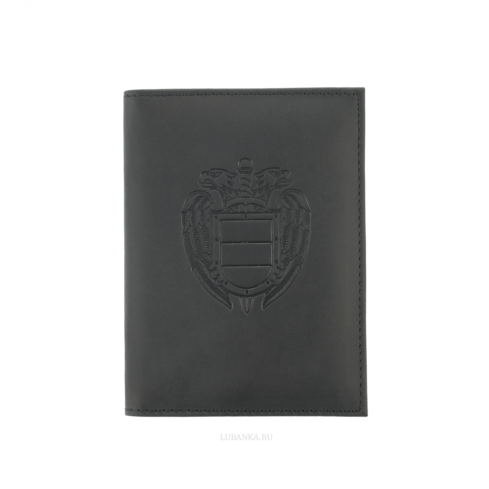 Обложка для автодокументов ФСО с картхолдером черная