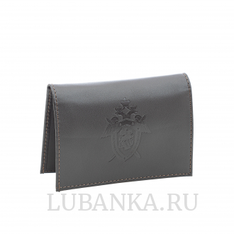 Обложка для удостоверения СКР коричневая