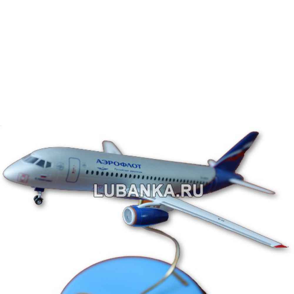 Модель самолета «Superjet 100»