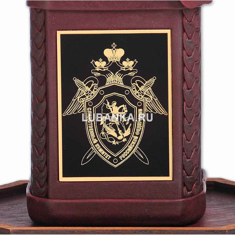 Набор для водки «Следственный комитет» бордовый