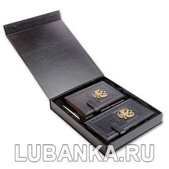 Ежедневник для мужчины в подарочной коробке «Государь» с ручкой